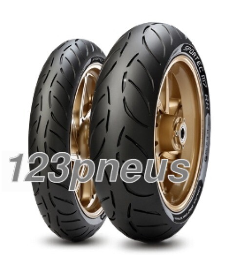 Pneu Metzeler Sportec M7 RR 160/60 ZR17 évite les glissades sur route mouillée
