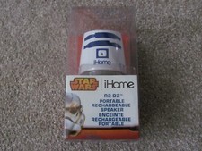 Brand New iHome Star Wars R2-D2 Portable Rechargeable Speakers Li-M89RD.FX 