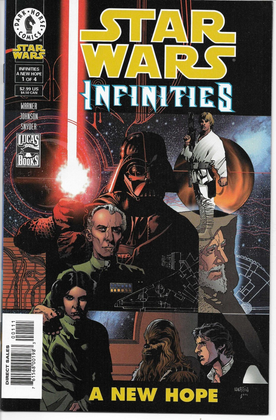 STAR WARS INFINITIES - A NEW HOPE (2001) #1 - Back Issue (S)