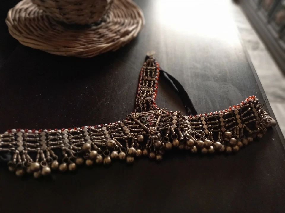 Винтажный афганский Matha Patti - высшего качества - Изображение 4 из 4