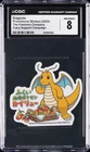 2025 PROMO STICKERS THE POKEMON COMPANY FUKUI SUPPORT CAMPAIGN DRAGONITE CGC 8
