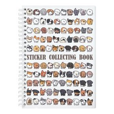 KPOONI Reusable Sticker Collecting Book Album for Adults, 37 Release Papers