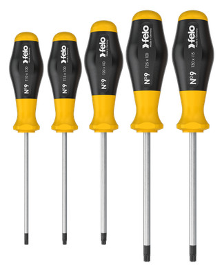 Felo SD No. 9 Satz 5-tlg. TORX  T 10 - T 30