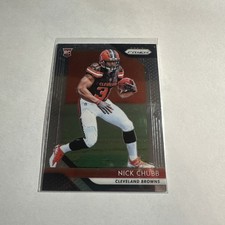 2018 Panini Prizm Rookie Nick Chubb #213 Rookie RC