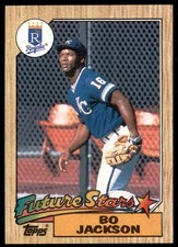 Bo Jackson 1987 Topps RC #170 Kansas City Royals