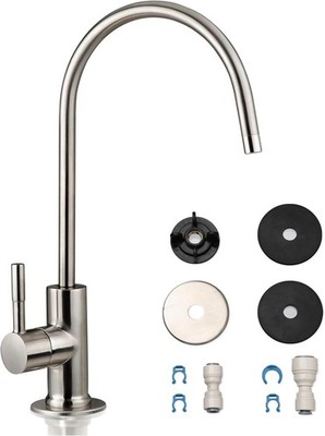 Grifo De Acero Inoxidable Para Sistema De Osmosis Inversa De Cocina Lujo