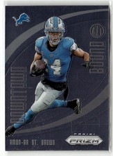 2024 Panini Prizm Deca #24 Amon-Ra St. Brown Downtown Bound