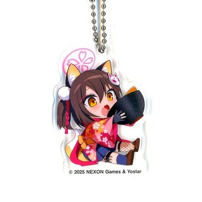 Izuna Kuda blau Archiv Acryl Schlüsselanhänger FamilyMart Akai Kitsune Camp J...