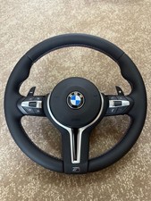 BMW F80 M3 STEERING WHEEL FITS F20 F30 1 2 3 SERIES X5 X6 WITH PADDLES M SPORT