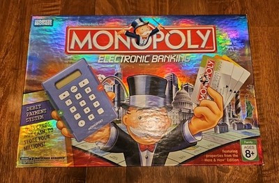 MONOPOLY Electronic Banking Edition Game 2007 Missing Instrustions and 1 Card