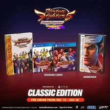 Virtua Fighter 5 Ultimate Showdown Classic Edition LRG#577 - Playstation 4 - New