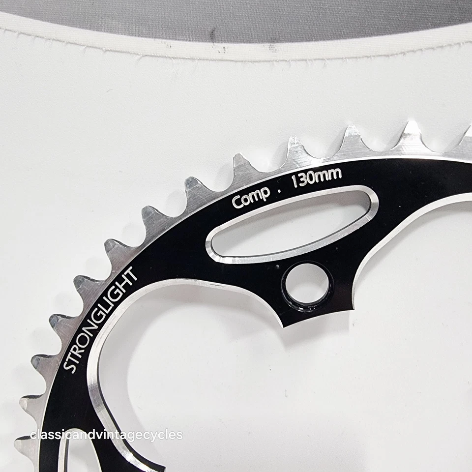 NOS Vintage Stronglight Competition Alloy Chainring 48t x 130bcd x 9/10 Speed - Image 3 of 4