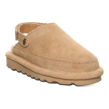 Bearpaw Brooke Youth Cozy Step-in Slippers Iced Coffee - 5 Medium