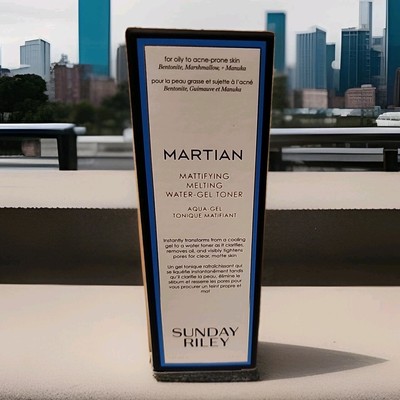 Sunday Riley Martian Mattifying Melting Water Gel Toner 4.4 Oz NEW SEALED