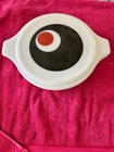 Vintage Pyrex moon dish,bowl ,2. 1/2 quart size mint condition