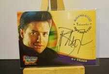 2003 Inkworks Looney Tunes Back in Action Brendan Fraser DJ Drake AUTO A1 Black