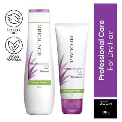 Biolage Hydrasource Plus 2Step Professional Regime Shampoo + Conditioner...