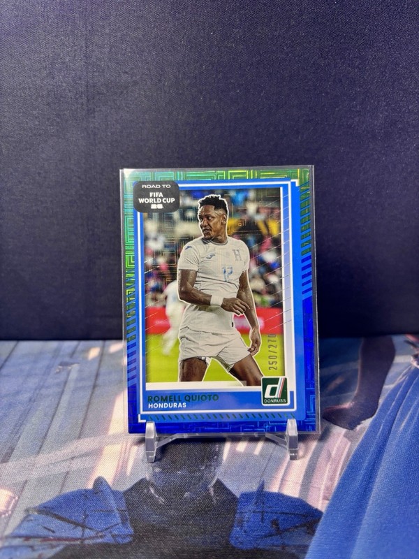 2025-2026 Donruss Road to FIFA World Cup Romell Quioto Honduras /270 Green Maze
