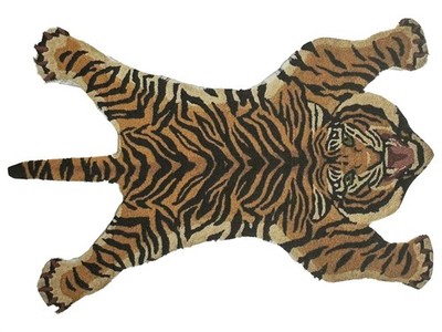 Melody Jane Puppenhaus Tigerteppich Spielmatte Kinderzimmer Zubehör