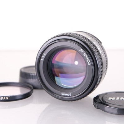 Nikon Nikkor 50mm f/1.4 AF Objektiv FX DX Autofokus Prime Vintage Fast Aperture SLR