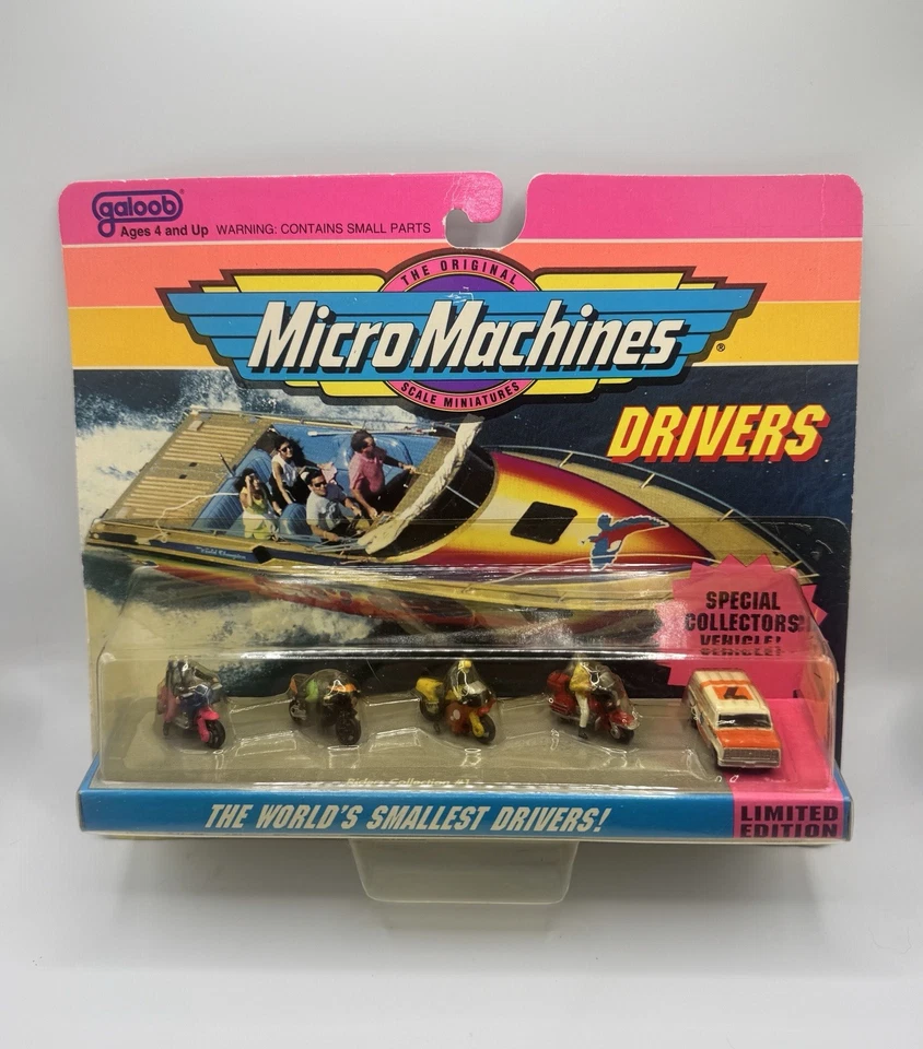 De colección Micro Machines Worlds Smallest Drivers 1992 Nuevo de Lote Antiguo BMW Ducati Harley Bonus Van Foto 2 de 4