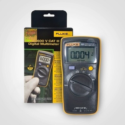 [FLUKE] 101 Basic Digital Multimeter Portable Meter AC DC Volt Tester...