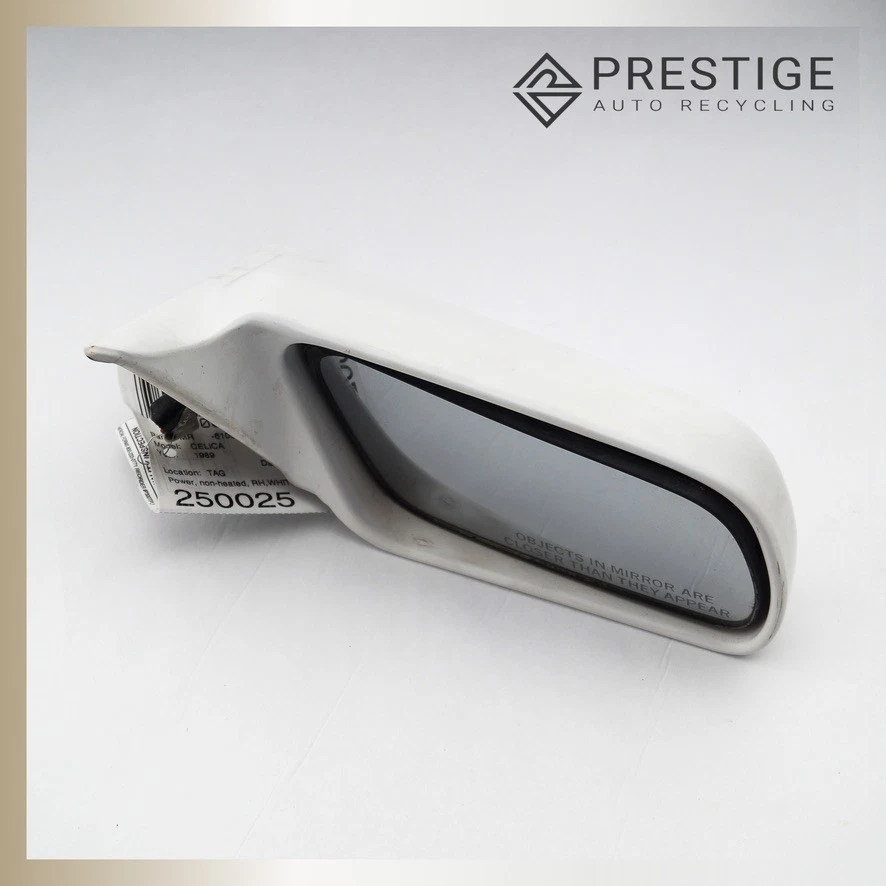 Espejo retrovisor lateral derecho blanco Toyota Celica 1987-1989 87910-20800-08 Foto 4 de 4