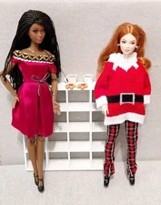 Christmas Winter Clothes 11.5" Doll Fashion Pack NO DOLLS OR FURNITURE 