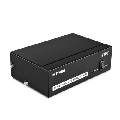 BNC Splitter Box Coaxial Video Distribution Amplifier CCTV Surveillance TV DVR