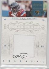 2011 Playoff National Treasures Colossal Materials Prime 44/49 Montell Owens 0o9