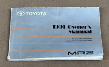 1991 Toyota MR2 Owners Manual User Guide Owner's Operator Book SW20