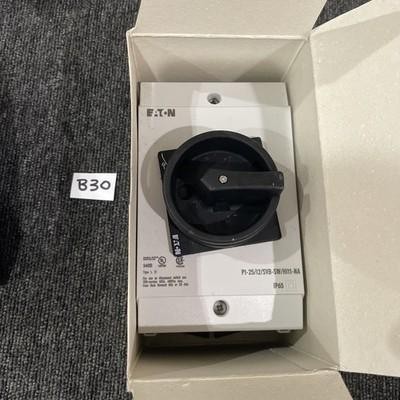EATON Motor Disconnect Switch P1-25/I2/SVB-SW/HI11-NA