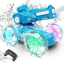 Amphibious Remote Control Water Shooting Toy Car Boat New Boxed Great Xmas Gift