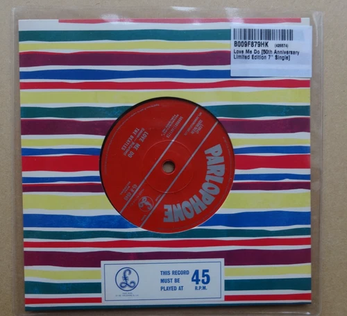 14 BEATLES 7" UK vinyl LIMITED EDITION single 'LOVE ME DO' 2012 re-issue NR MINT