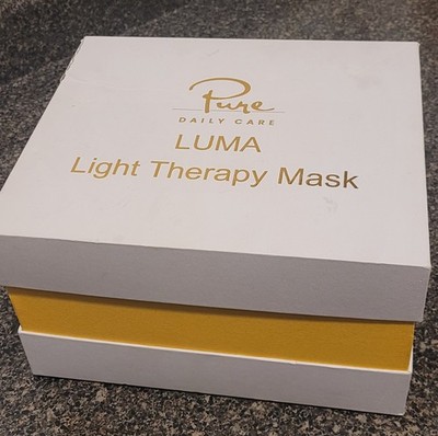 Pure Daily Care LUMA Professional Advanced LED Light Therapy Mask (Open Box)