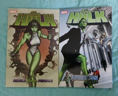 She-Hulk #1 & #2  - Marvel, 2004 - Trade Paperback