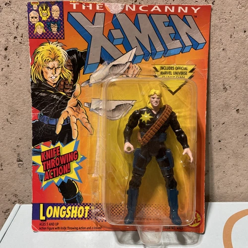 Marvel Comics X Men Longshot Action Figure 1993 ToyBiz Vintage- Incomplete