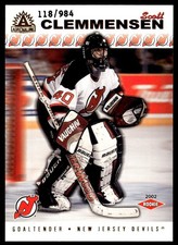 2001-02 Pacific Adrenaline Scott Clemmensen /984 New Jersey Devils #214