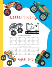 Letter Tracing For Kids Ages 3-5  Pre-Writing Skills Workbook for Kindergarten