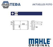 AH 54 000S WÄRMETAUSCHER INNENRAUMHEIZUNG MAHLE ORIGINAL FÜR AUDI 80 B4,8A2
