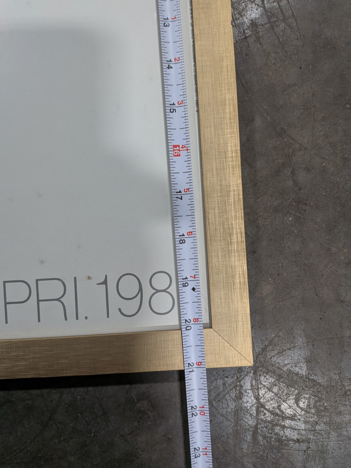 Luigi Ghirri Nella Certosa Di Capri 1981 Exhibit Poster - 1984 France 29" X 21" 