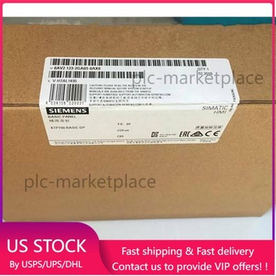 New Siemens 6AV2123-2GA03-0AX0 6AV2 123-2GA03-0AX0 SIMATIC HMI, KTP700 Basic DP