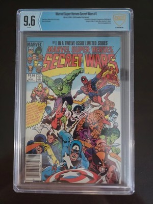 Marvel Super Heroes Secret Wars #1 (1984) CANADIAN variant CBCS 9.6 White