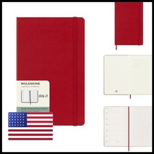 Moleskine Classic 18 Month 2026-2027 Weekly Planner, Hard Cover, Large 5" x
