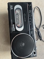sanyo am/fm cassete recorder original aus Jap...