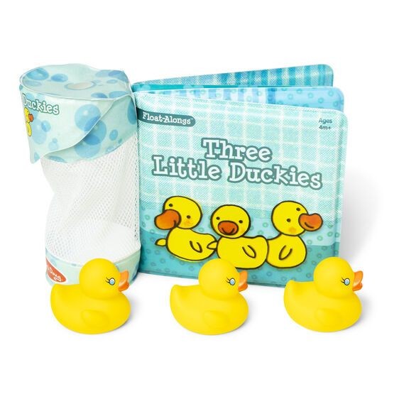 Three Little Duckies Book Duck - Baby Bath Time - Melissa & Doug NEW