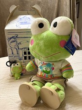 Build A Bear Sanrio Keroppi Plush with Keychain