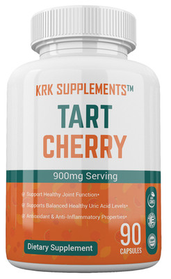 1 Pack Tart Cherry Extract 900mg Antioxidant Gout Joint Pain Arthritis