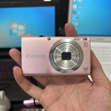 Canon PowerShot A2400 IS Digital Camera 16.0 MP 5X Optical Zoom with Accessories