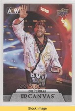 2021 Upper Deck AEW All Elite Wrestling Canvas Colt Cabana #C-12 READ 2k4